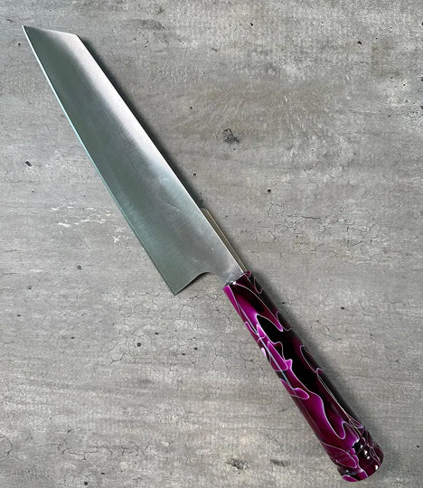 Deep Purple Kitchen Knife