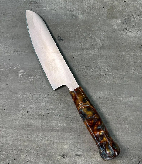 Molten Metal Kitchen Knife